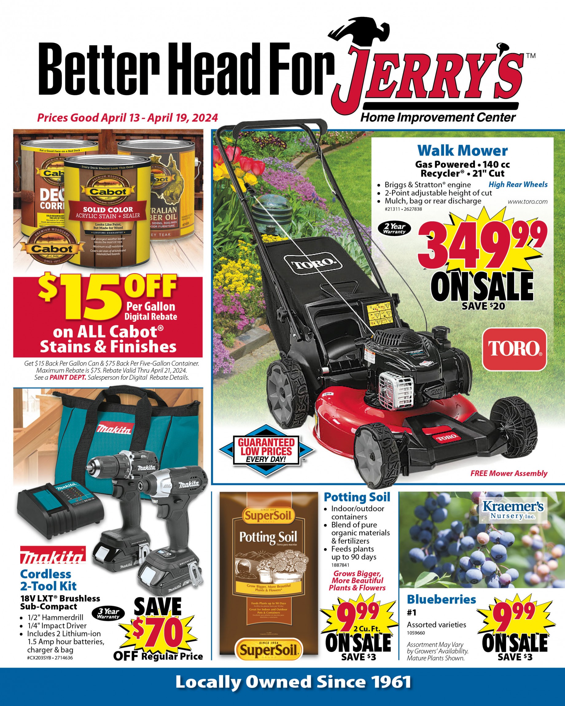 Jerry's Lawn Mower Sales & Service, Inc. - 🎄🎅🏽Today's Product